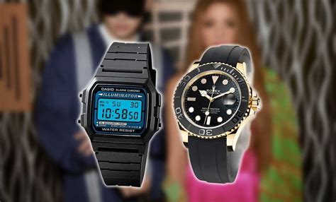 un rolex per un casio|rolex por un casio.